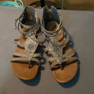 Womens sandals worn once for prom